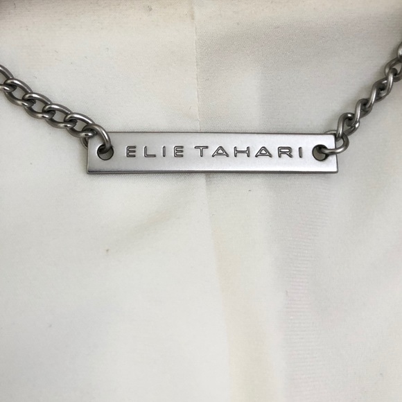 Elie Tahari Adriano 2 in 1 crop cocoon convertible jacket - Picture 8 of 8